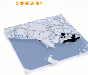 3d view of Simpang Enam