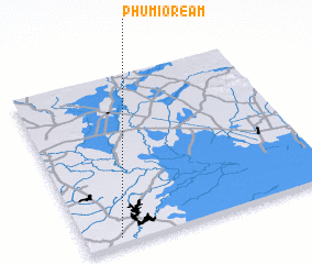 3d view of Phumĭ O Réam