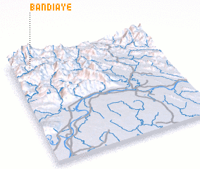 3d view of Ban Diaye
