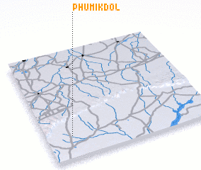 3d view of Phumĭ Kdŏl