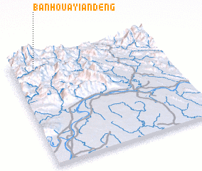 3d view of Ban Houay-Iandèng