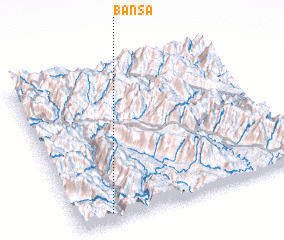 3d view of Bản Sa