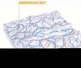3d view of Ban Phoukchôy
