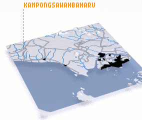 3d view of Kampong Sawah Baharu