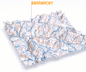 3d view of Bản Nam Cay