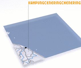 3d view of Kampung Cenering Chenering