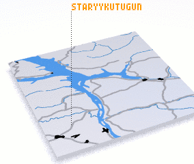3d view of Staryy Kutugun