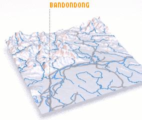 3d view of Ban Don Dong