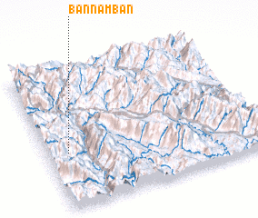 3d view of Bản Nam Ban