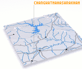 3d view of Changwat Maha Sarakham