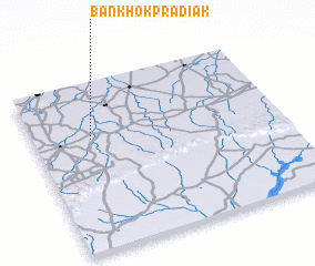 3d view of Ban Khok Pradiak