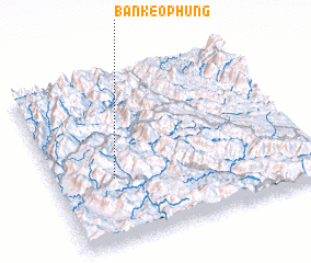 3d view of Bản Kéo Phung