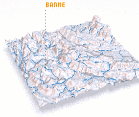 3d view of Bản Mé