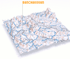 3d view of Bản Cha Kouan