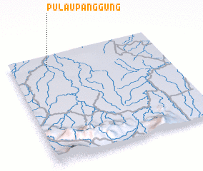 3d view of Pulaupanggung
