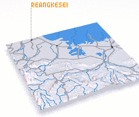 3d view of Reăng Kései