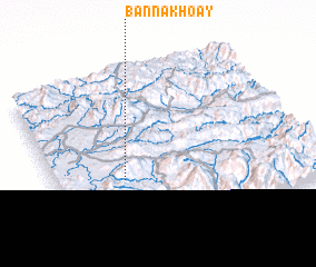 3d view of Ban Nakhoay
