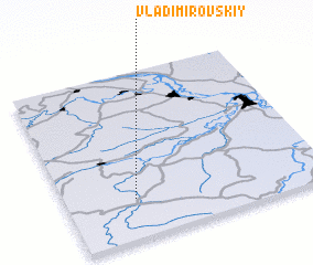 3d view of Vladimirovskiy