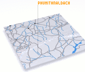 3d view of Phumĭ Thnál Dăch