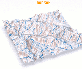 3d view of Bản Sầm