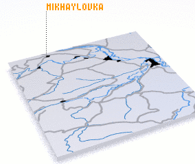 3d view of Mikhaylovka