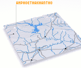 3d view of Amphoe Tha Khantho