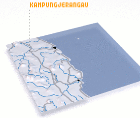 3d view of Kampung Jerangau