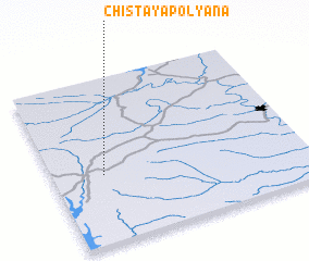 3d view of Chistaya Polyana