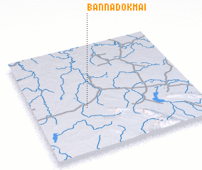 3d view of Ban Na Dok Mai