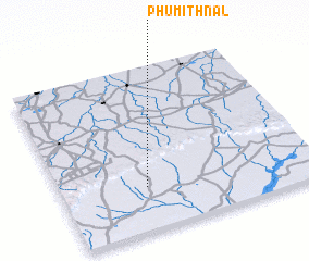 3d view of Phumĭ Thnál