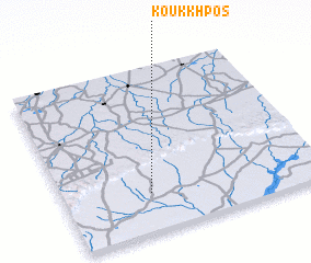 3d view of Koŭk Khpós