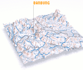 3d view of Bản Bung