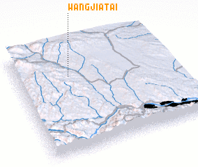 3d view of Wangjiatai