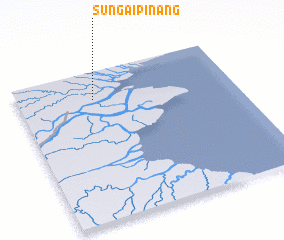 3d view of Sungaipinang