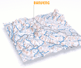 3d view of Bản Veng