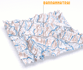 3d view of Bản Nam Ma Trại