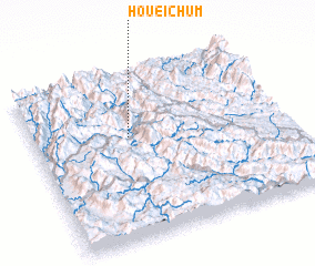 3d view of Houei Chum