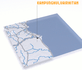 3d view of Kampung Hulu Air Hitam