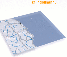 3d view of Kampong Baharu