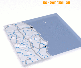 3d view of Kampong Kolam