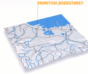 3d view of Phumĭ Tuŏl Bœ̆ng Thmey