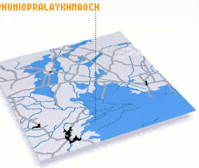 3d view of Phumĭ O Prâlay Khmaôch