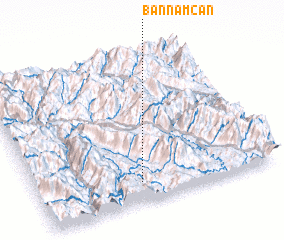 3d view of Bản Nam Cẩn