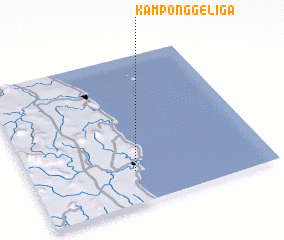 3d view of Kampong Geliga