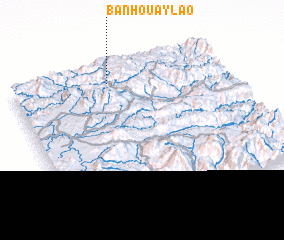 3d view of Ban Houaylao