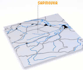 3d view of Sapinovka