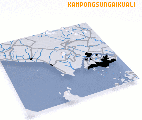 3d view of Kampong Sungai Kuali