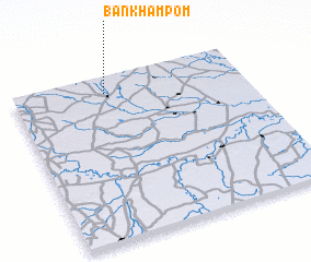 3d view of Ban Kham Pom