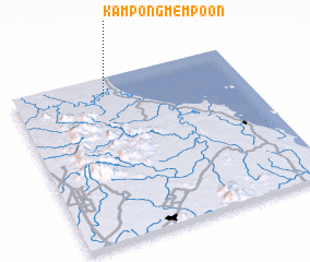 3d view of Kampong Mempoon