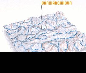 3d view of Ban Xiangkhoun